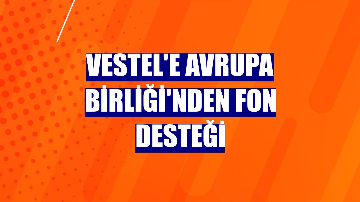 Vestel'e Avrupa Birliği'nden fon desteği