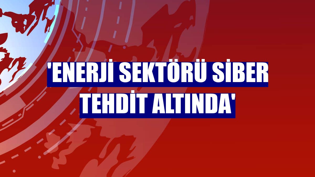'Enerji sektörü siber tehdit altında'