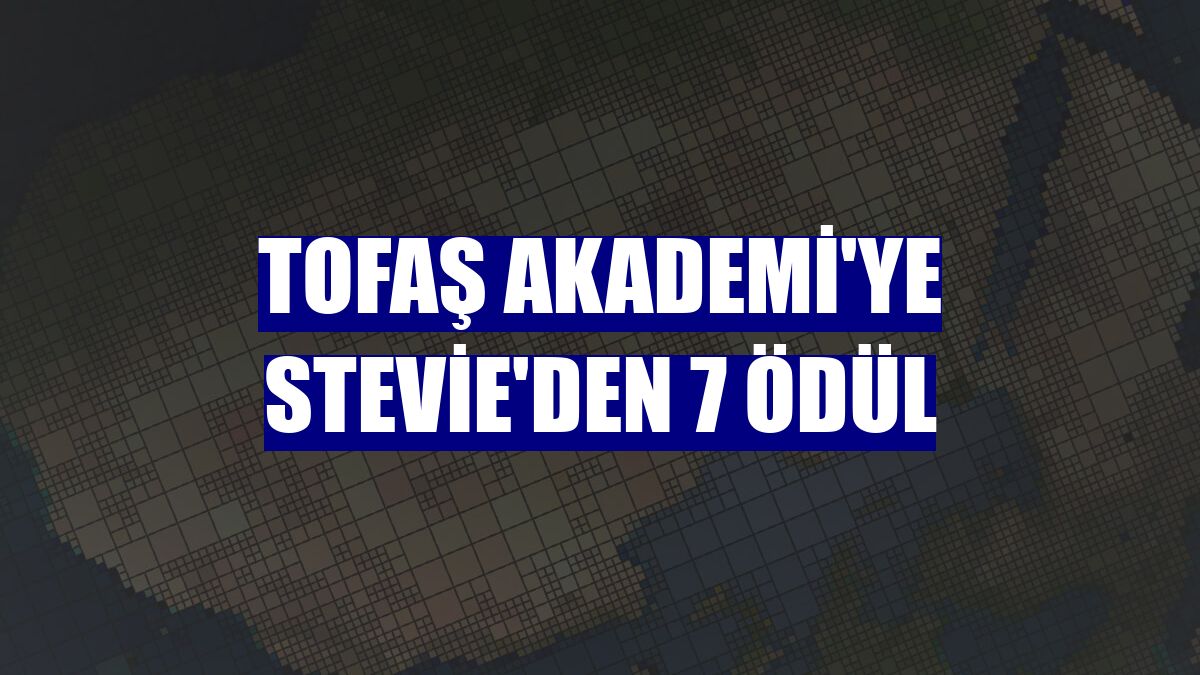 Tofaş Akademi'ye Stevie'den 7 ödül