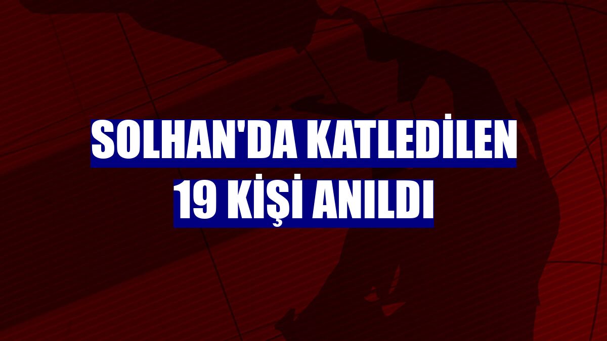 Solhan'da katledilen 19 kişi anıldı
