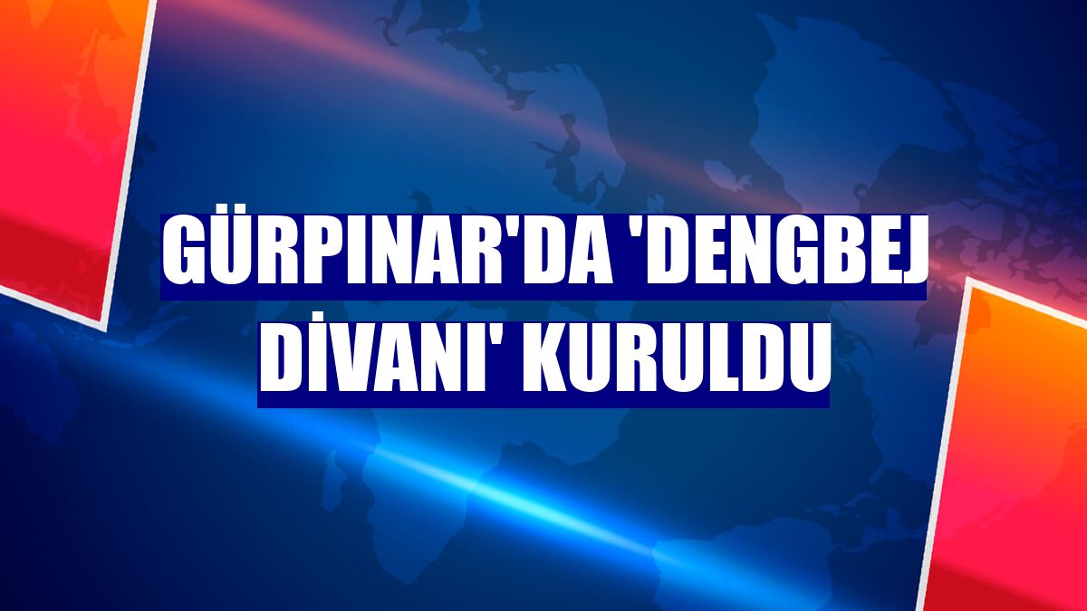 Gürpınar'da 'dengbej divanı' kuruldu
