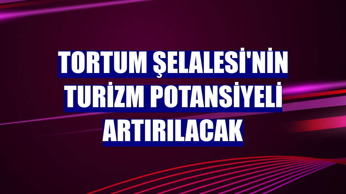 Tortum Şelalesi'nin turizm potansiyeli artırılacak