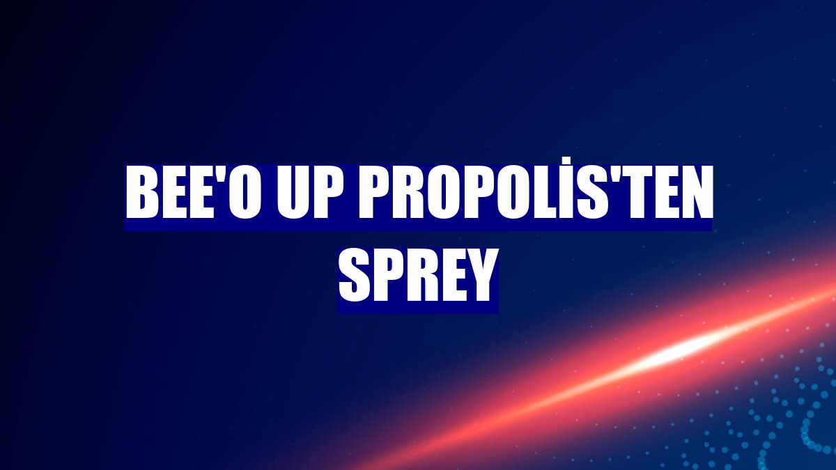 BEE'O UP Propolis'ten sprey