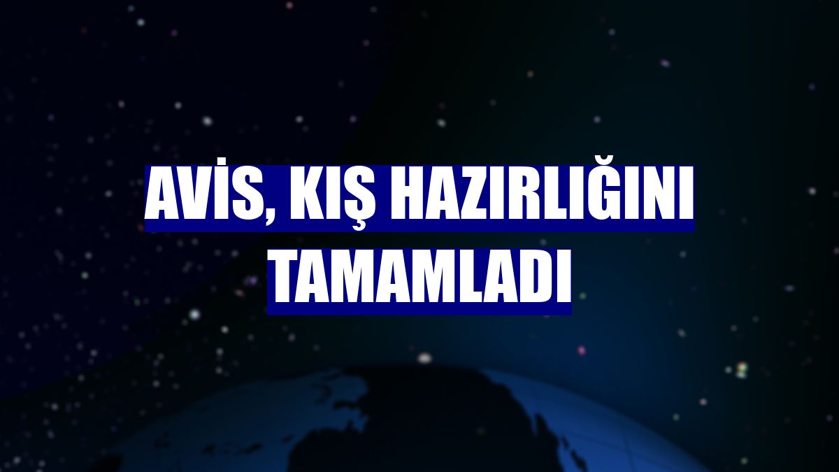 Avis, kış hazırlığını tamamladı