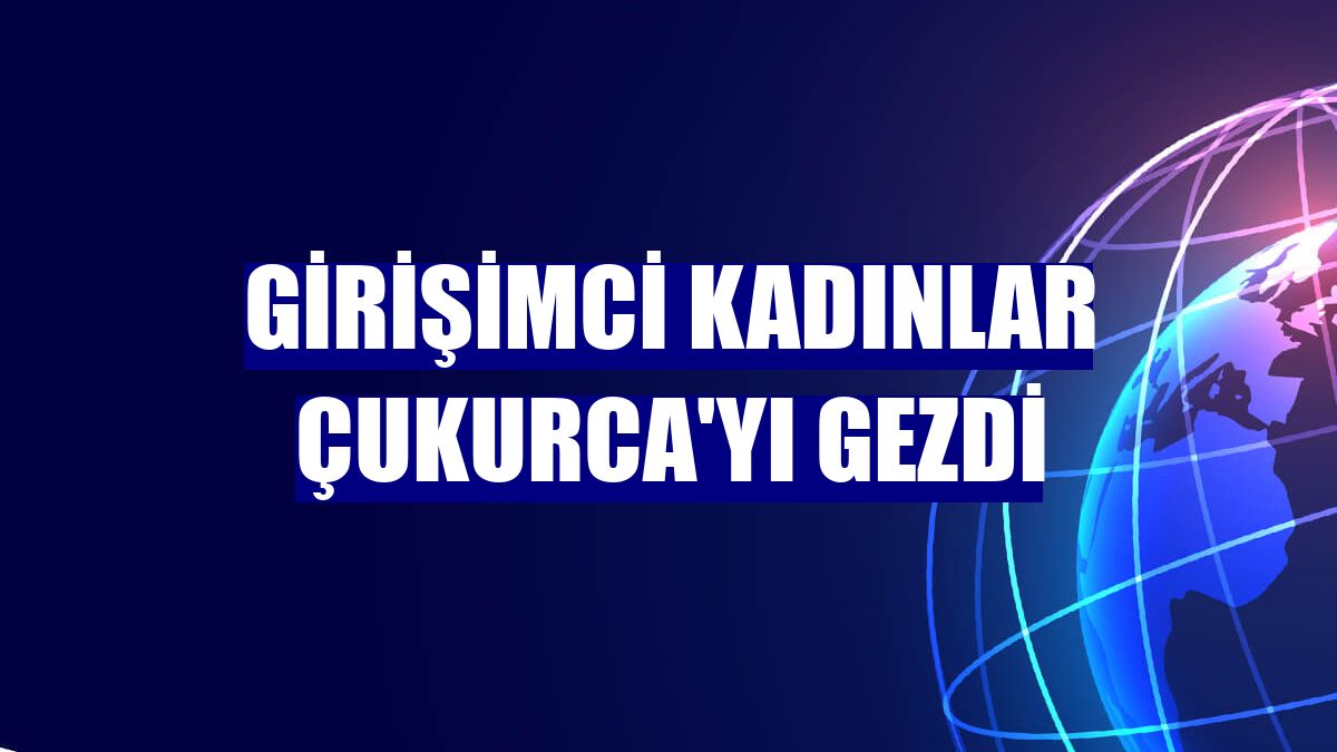 Girişimci kadınlar Çukurca'yı gezdi