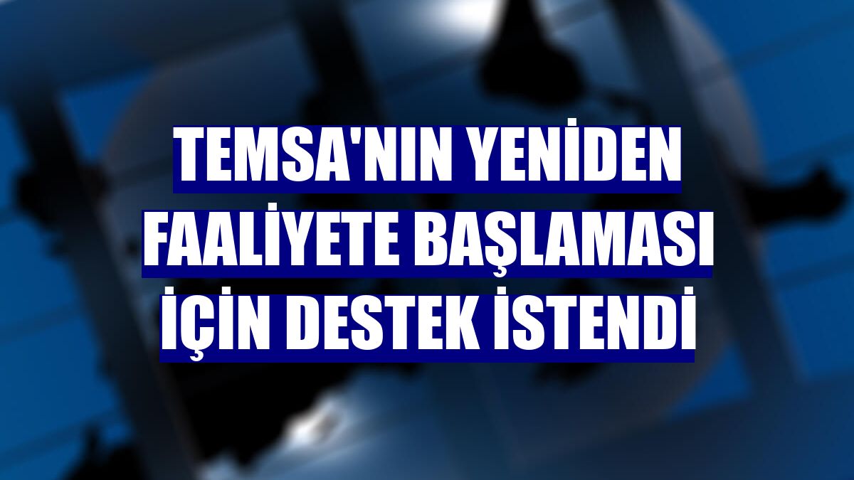 TEMSA'nın yeniden faaliyete başlaması için destek istendi