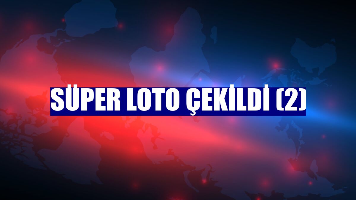 Süper Loto çekildi (2)