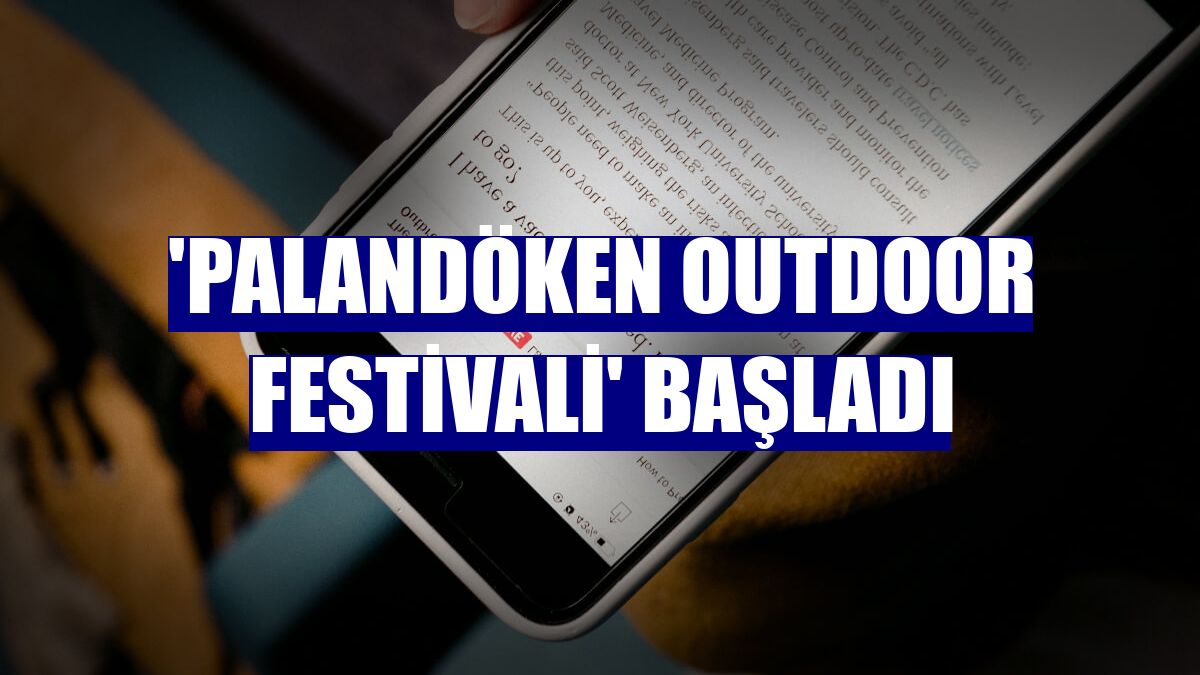 'Palandöken Outdoor Festivali' başladı