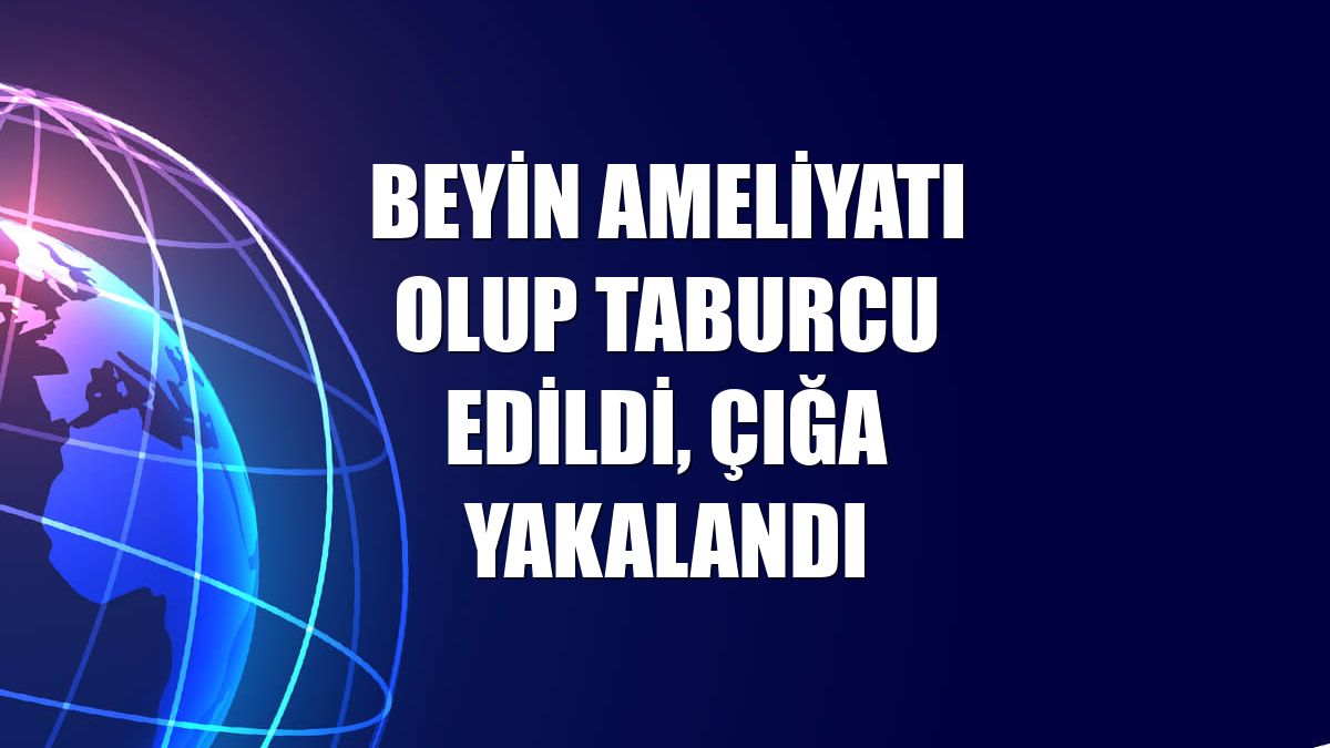 Beyin ameliyatı olup taburcu edildi, çığa yakalandı
