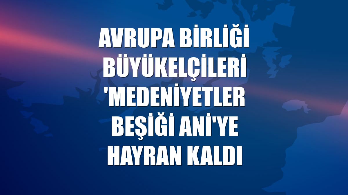 Avrupa Birliği büyükelçileri 'Medeniyetler Beşiği Ani'ye hayran kaldı