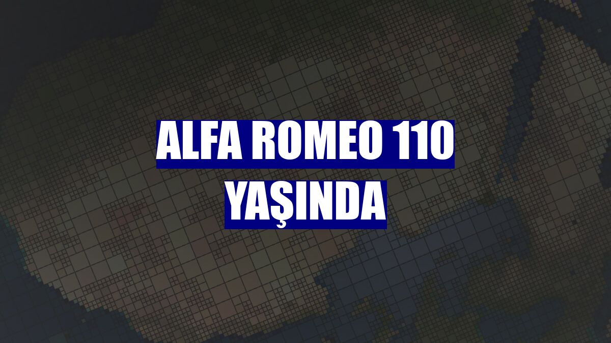 Alfa Romeo 110 yaşında
