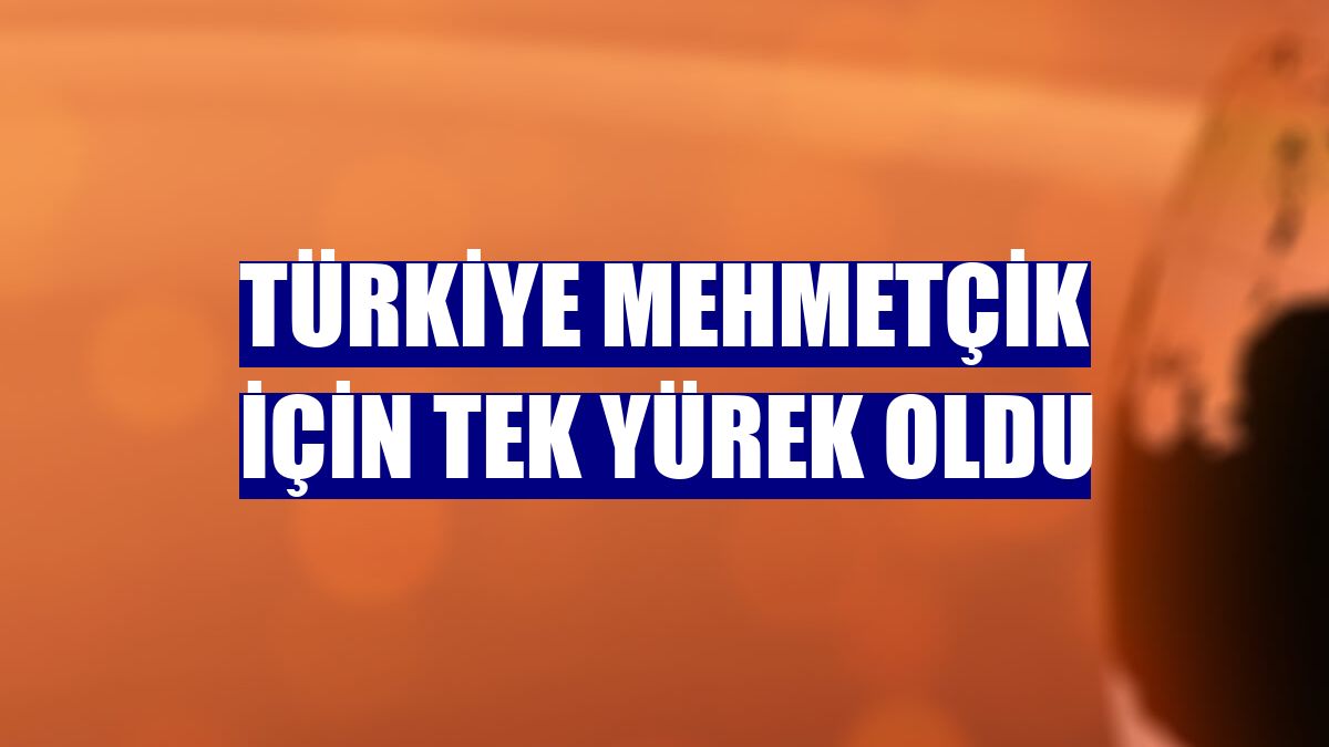 Türkiye Mehmetçik için tek yürek oldu