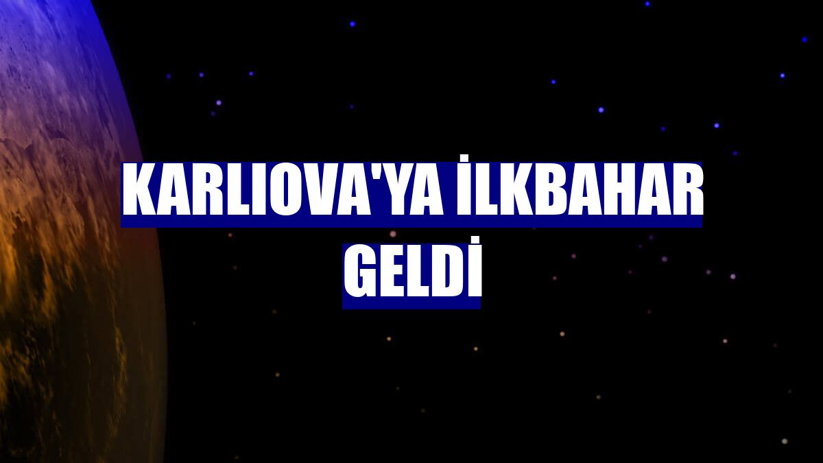 Karlıova'ya ilkbahar geldi