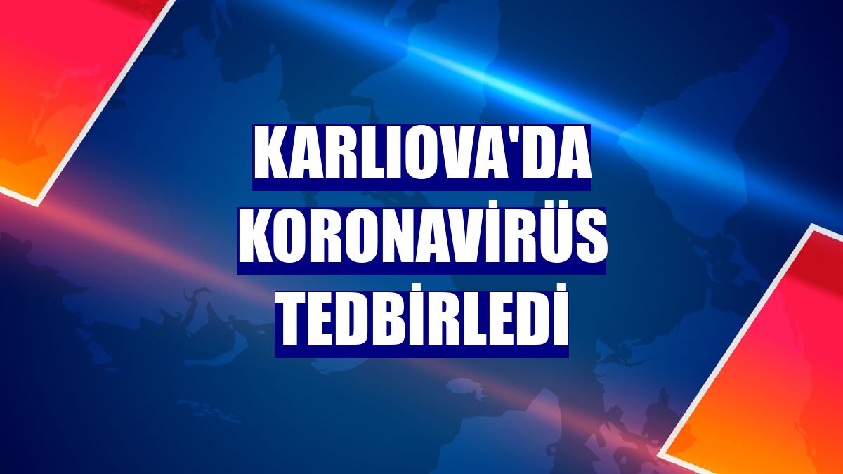Karlıova'da koronavirüs tedbirledi