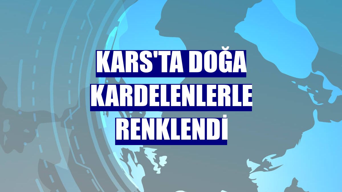 Kars'ta doğa kardelenlerle renklendi