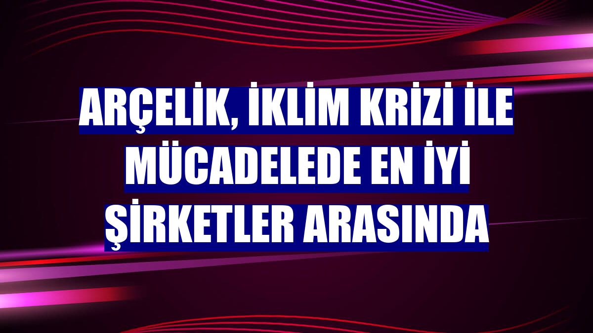 Arçelik, iklim krizi ile mücadelede en iyi şirketler arasında