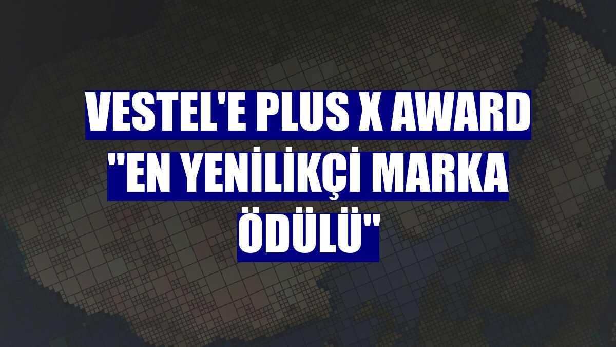 Vestel'e Plus X Award "En Yenilikçi Marka Ödülü"