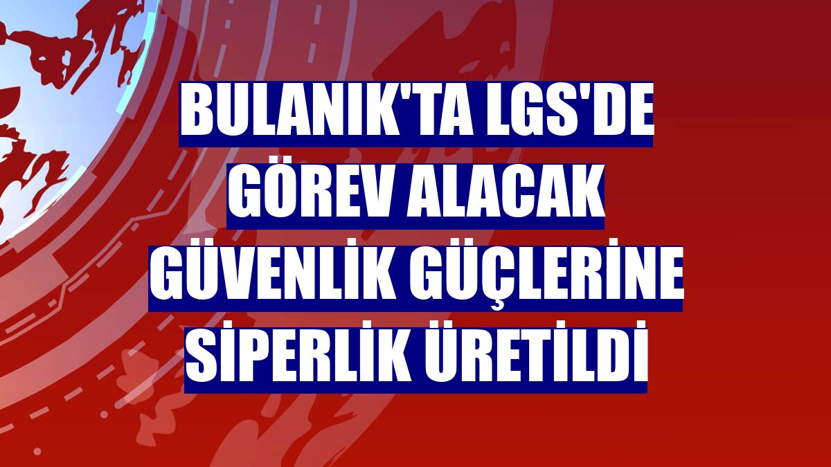Bulanık'ta LGS'de görev alacak güvenlik güçlerine siperlik üretildi