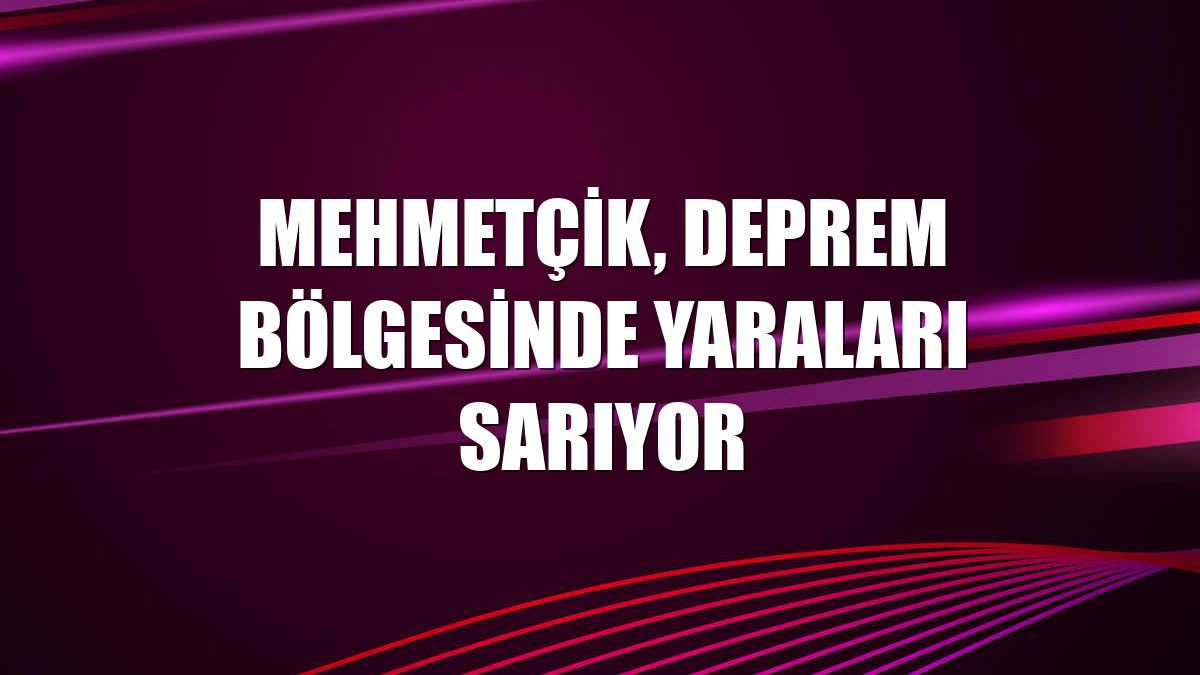 Mehmetçik, deprem bölgesinde yaraları sarıyor