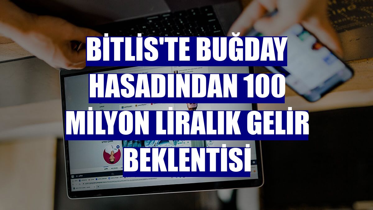 Bitlis'te buğday hasadından 100 milyon liralık gelir beklentisi