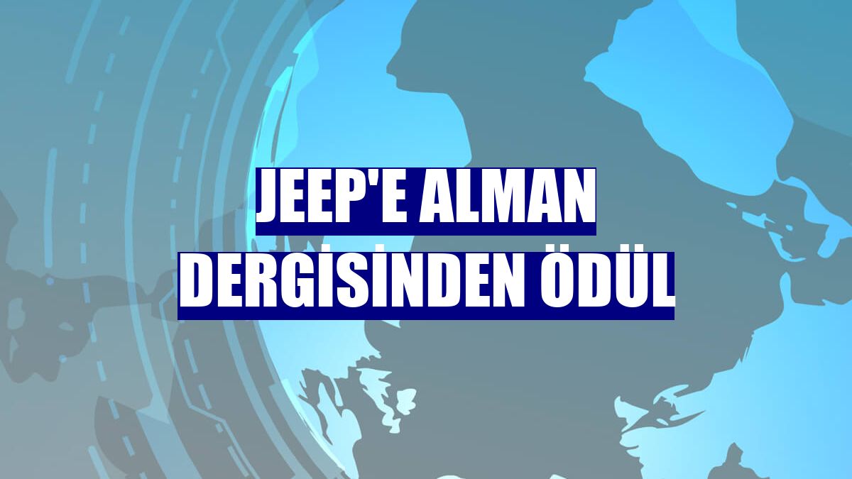 Jeep'e Alman dergisinden ödül