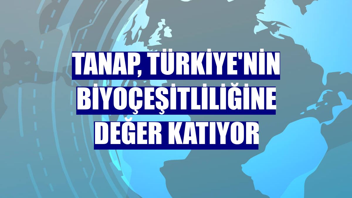 TANAP, Türkiye'nin biyoçeşitliliğine değer katıyor