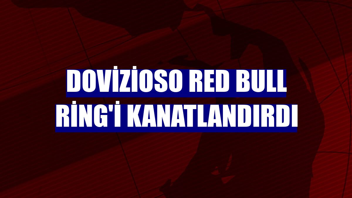 Dovizioso Red Bull Ring'i kanatlandırdı