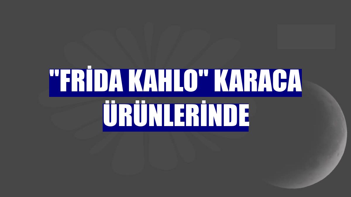 "Frida Kahlo" Karaca ürünlerinde