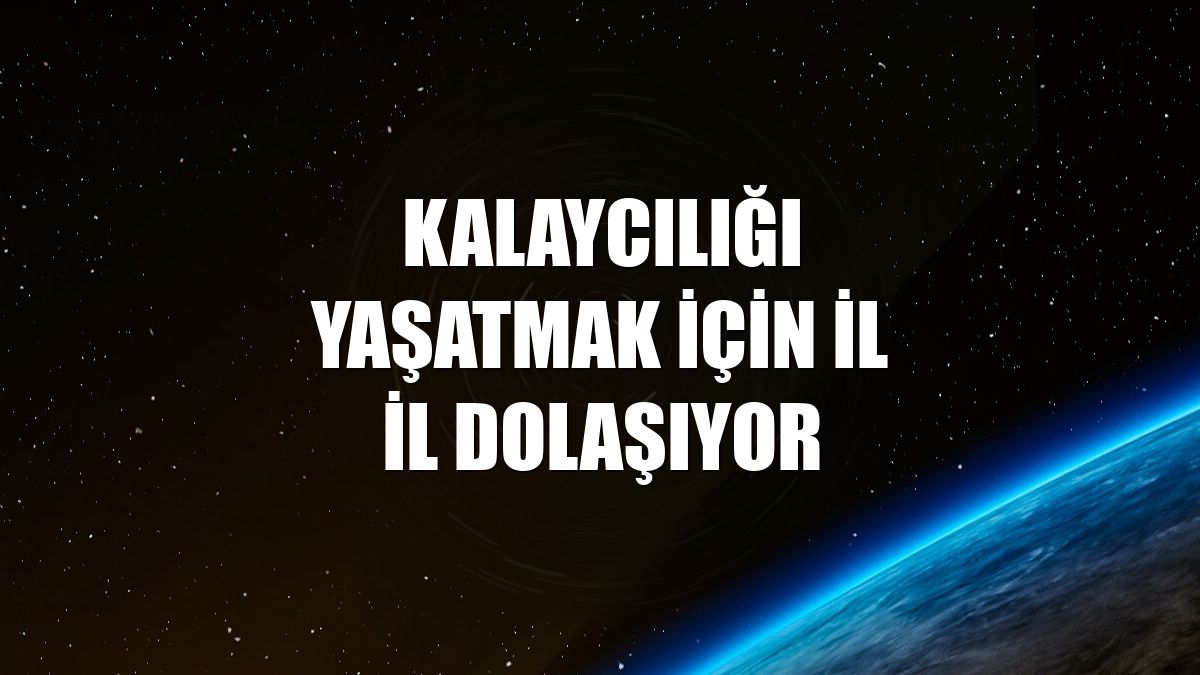 Kalaycılığı yaşatmak için il il dolaşıyor