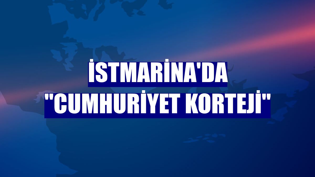 İstMarina'da "Cumhuriyet Korteji"
