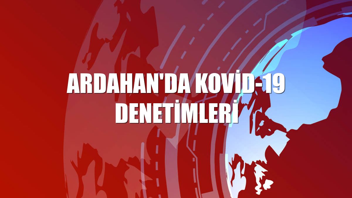 Ardahan'da Kovid-19 denetimleri