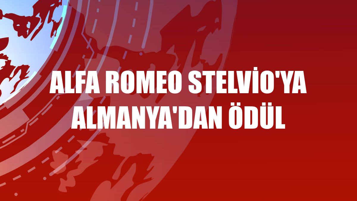 Alfa Romeo Stelvio'ya Almanya'dan ödül