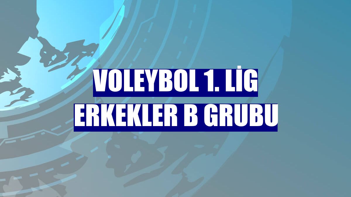 Voleybol 1. Lig Erkekler B Grubu