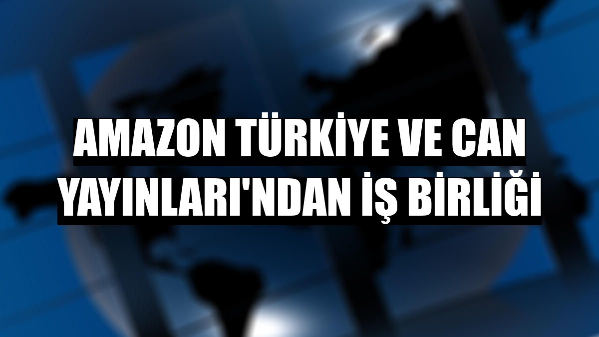 Amazon Türkiye ve Can Yayınları'ndan iş birliği