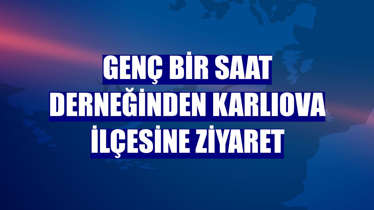 Genç Bir Saat Derneğinden Karlıova ilçesine ziyaret