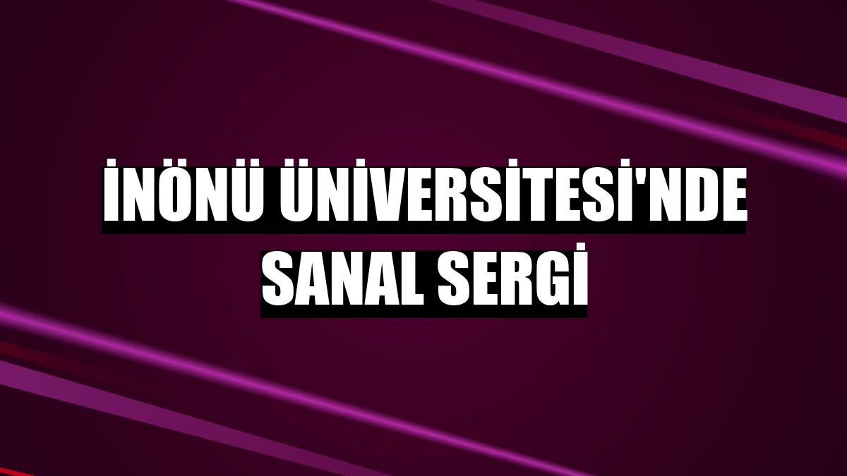 İnönü Üniversitesi'nde sanal sergi