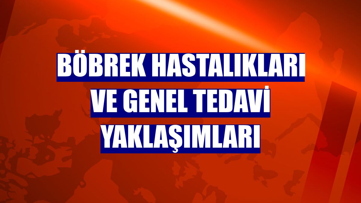Böbrek hastalıkları ve genel tedavi yaklaşımları
