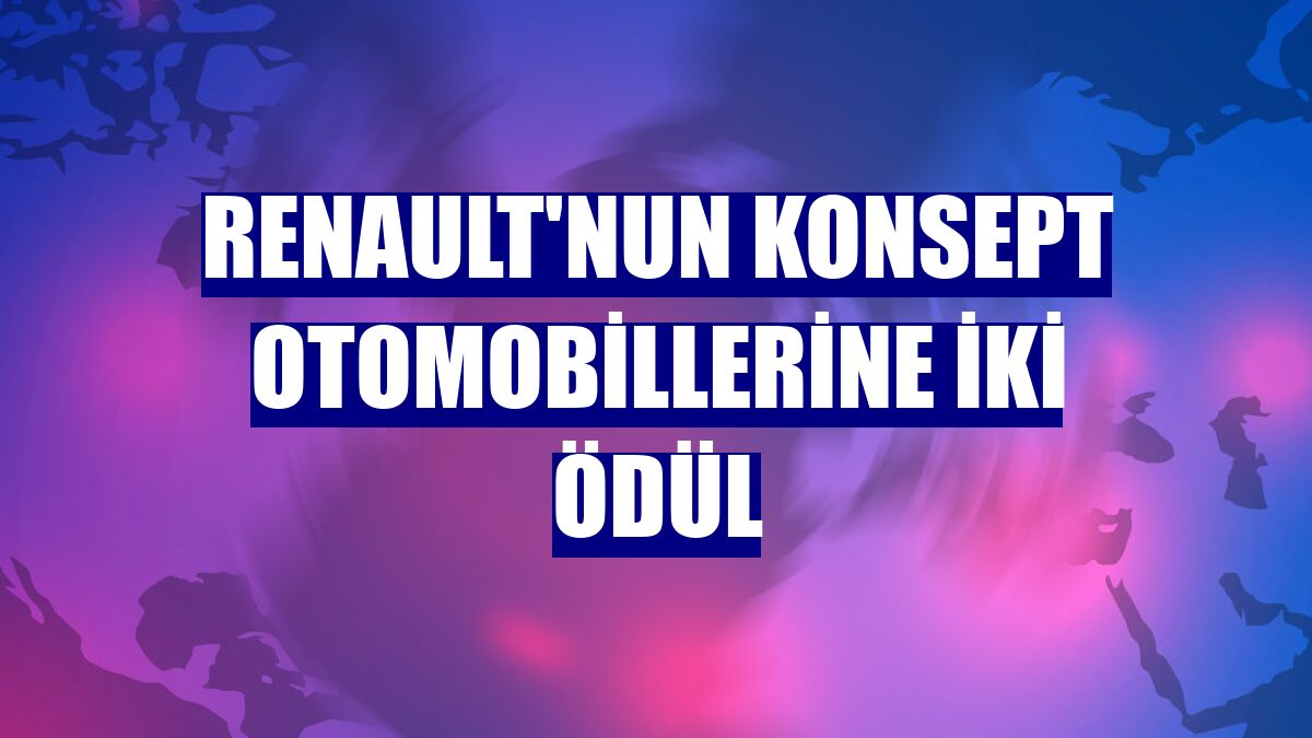 Renault'nun konsept otomobillerine iki ödül