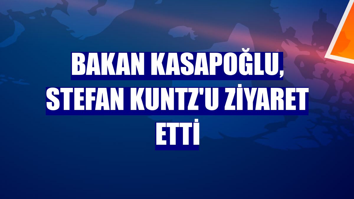 Bakan Kasapoğlu, Stefan Kuntz'u ziyaret etti