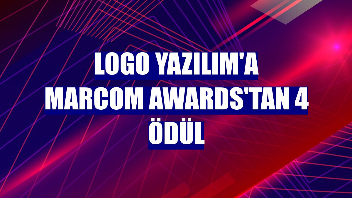 Logo Yazılım'a MarCom Awards'tan 4 ödül