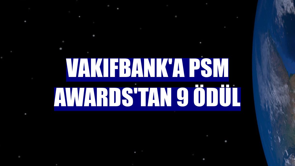 VakıfBank'a PSM Awards'tan 9 ödül