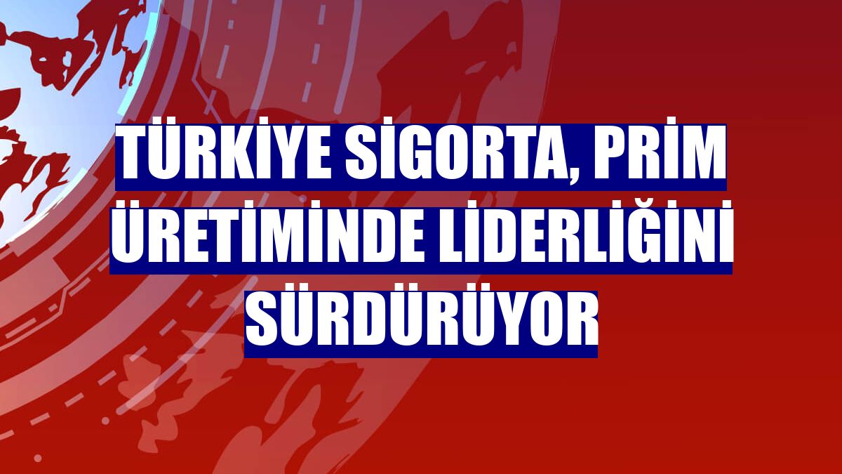 Türkiye Sigorta, prim üretiminde liderliğini sürdürüyor