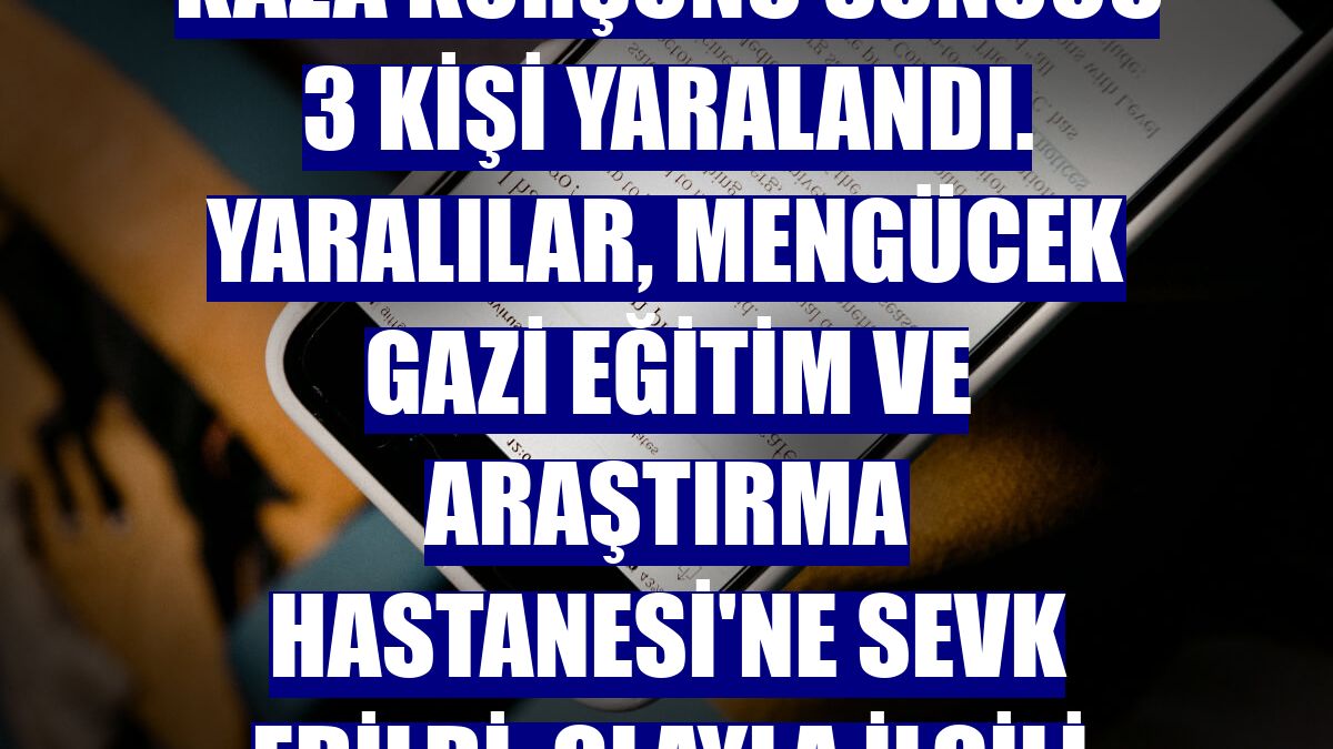 Erzincan Polis Meslek Eğitim Merkezi'nde kaza kurşunu sonucu 3 kişi yaralandı. Yaralılar, Mengücek Gazi Eğitim ve Araştırma Hastanesi'ne sevk edildi. Olayla ilgili soruşturma başlatıldı.