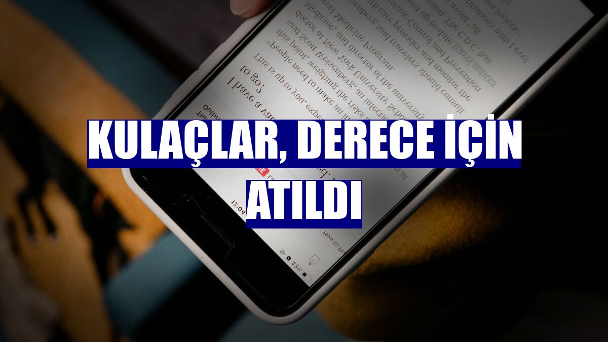 Kulaçlar, derece için atıldı