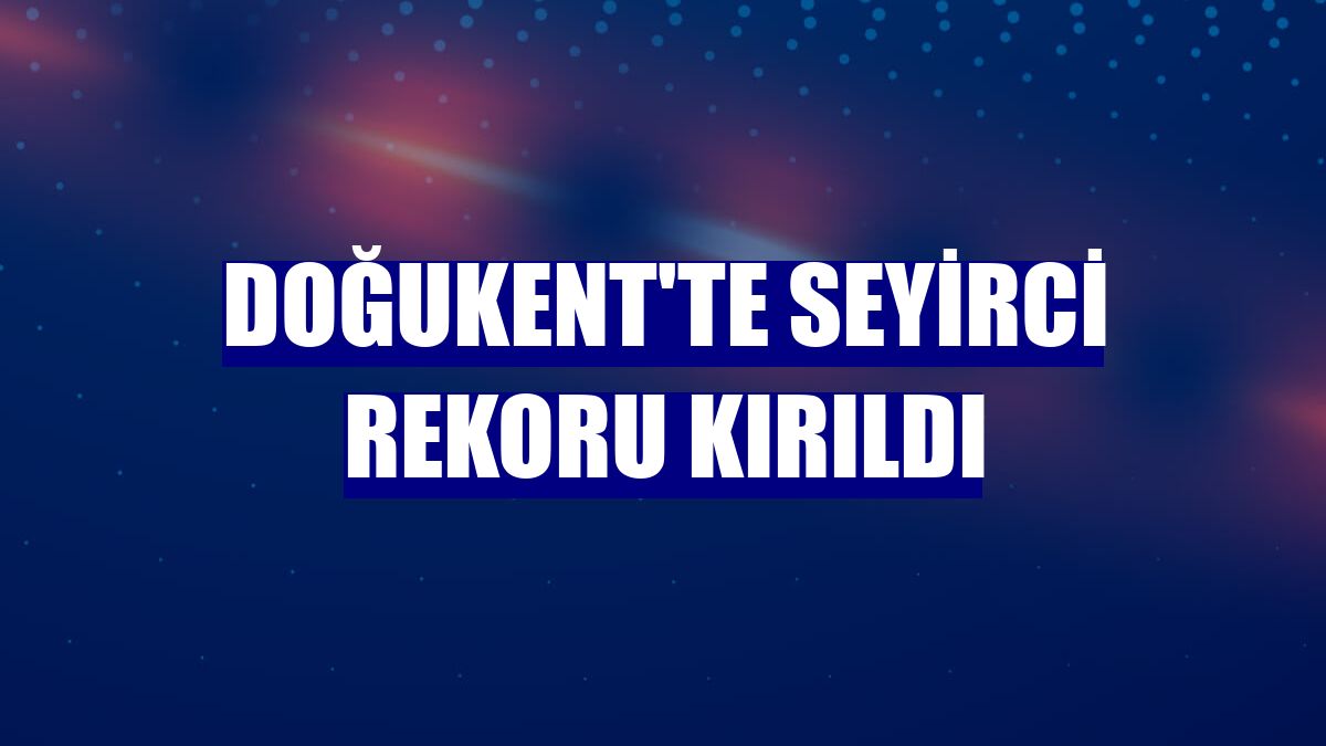 Doğukent'te seyirci rekoru kırıldı