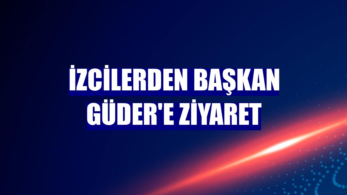 İzcilerden Başkan Güder'e ziyaret