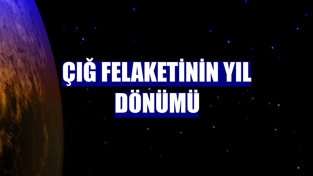 Çığ felaketinin yıl dönümü