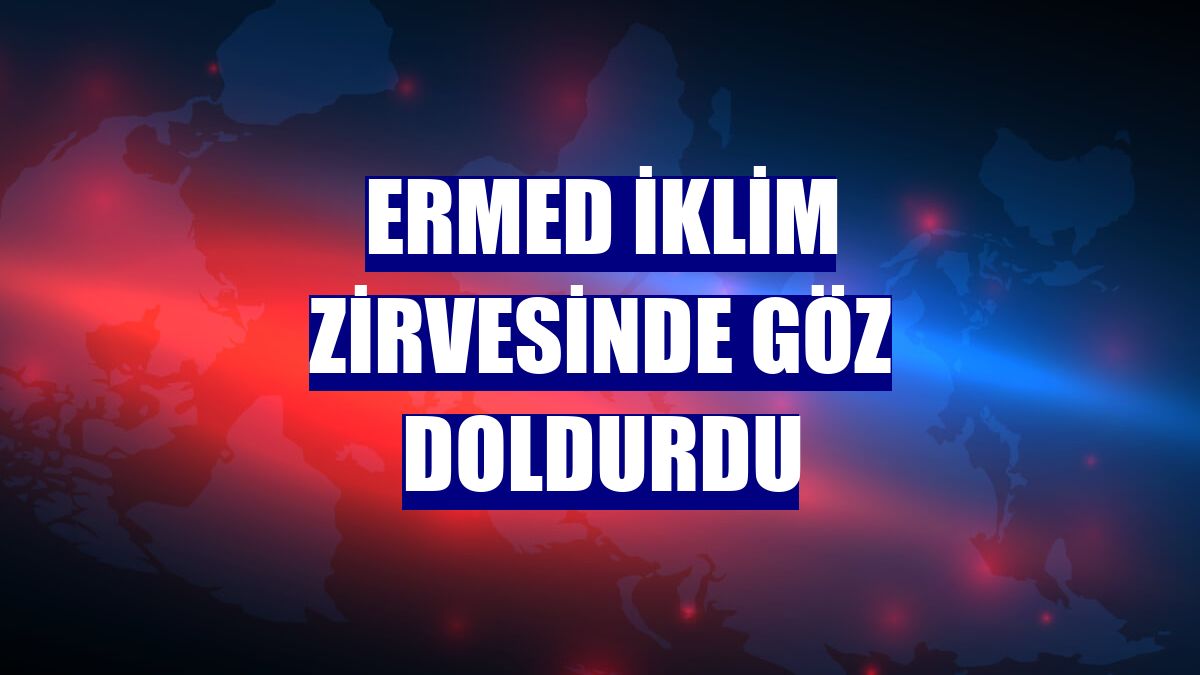 ERMED iklim zirvesinde göz doldurdu