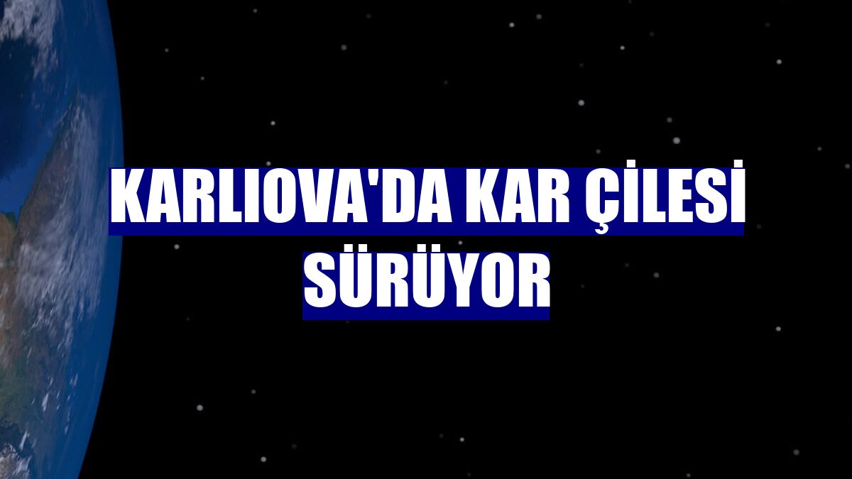 Karlıova'da kar çilesi sürüyor