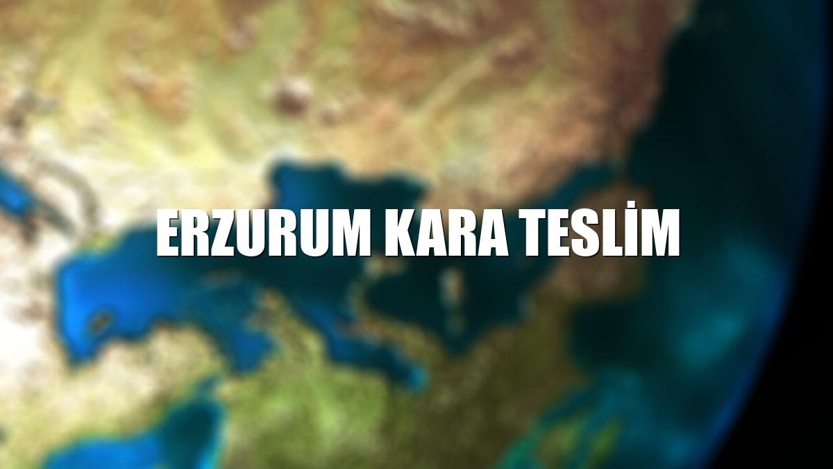 Erzurum kara teslim